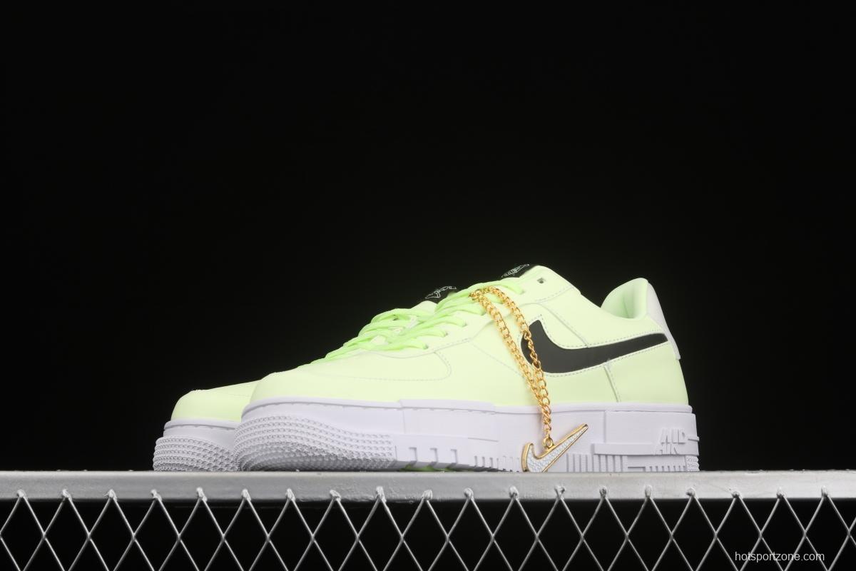 NIKE Air Force 1 Pixel deconstructing wind low top casual board shoes CT3228-701