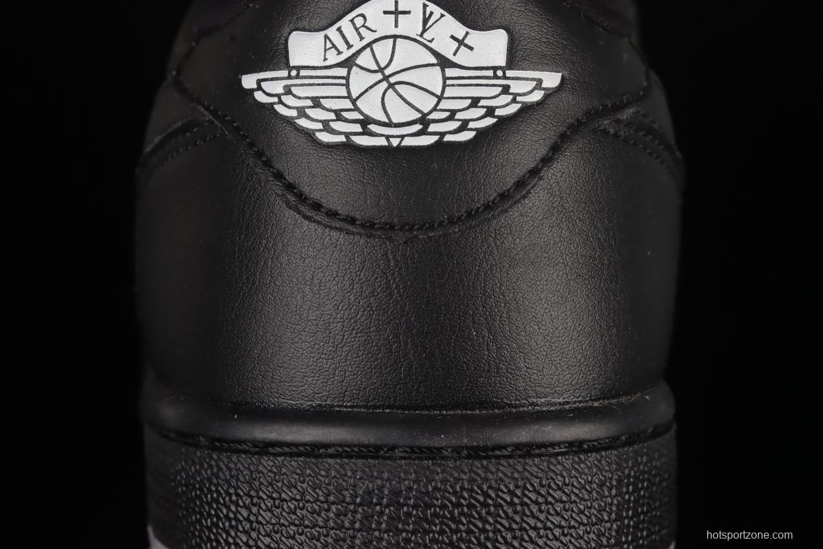LV x Air Jordan 1 custom low-top retro culture basketball shoes CQ4277-003