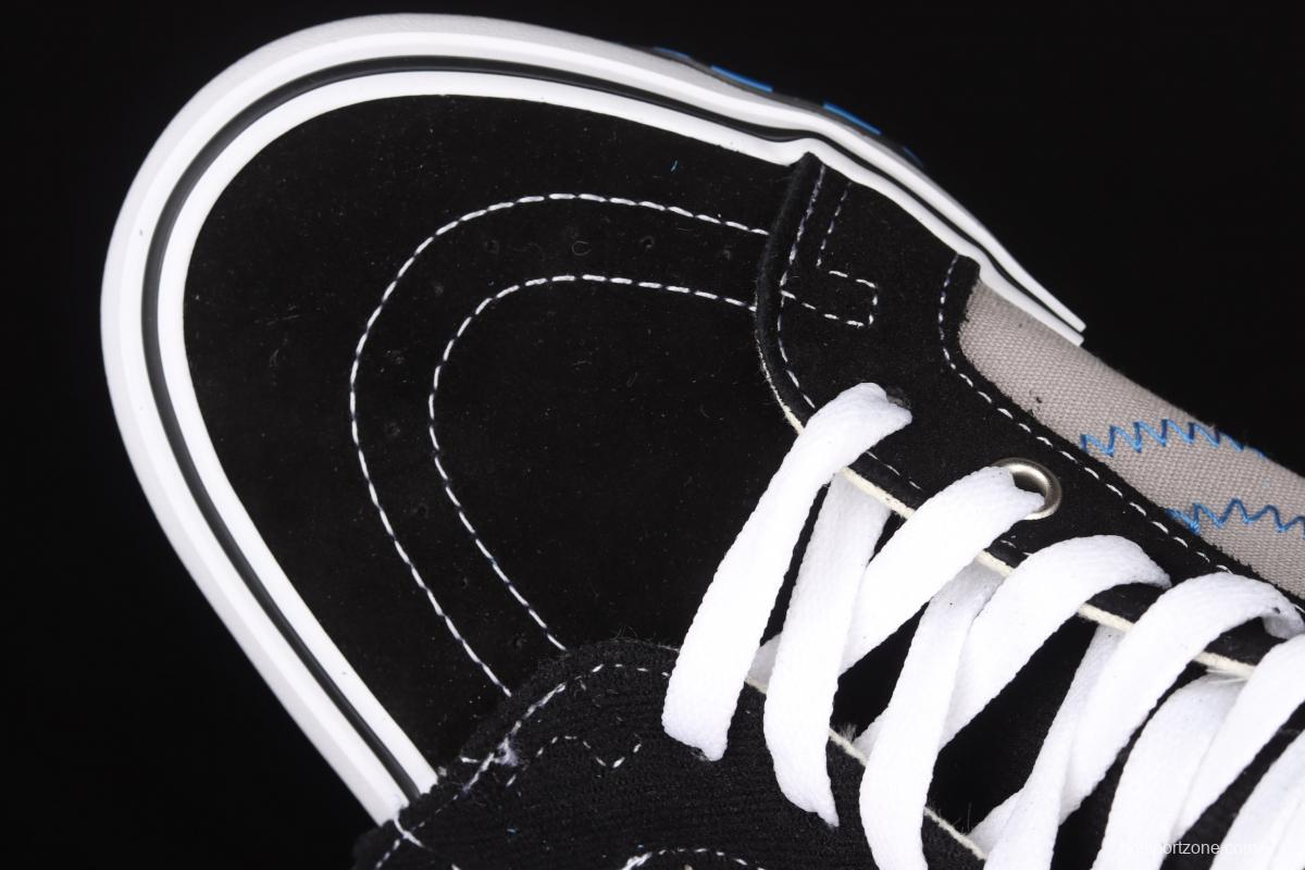 Vans SK8-Hi Reissue Ca Vance deconstructs and splices VN0A3WM15FC of high-top vulcanized shoes