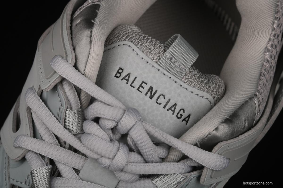 Balenciaga Sneaker Tess s.Gomma Res BI ALV/TIS EFF NUBUK/TIS E 2020 latest color matching trend running shoes W2LA13253