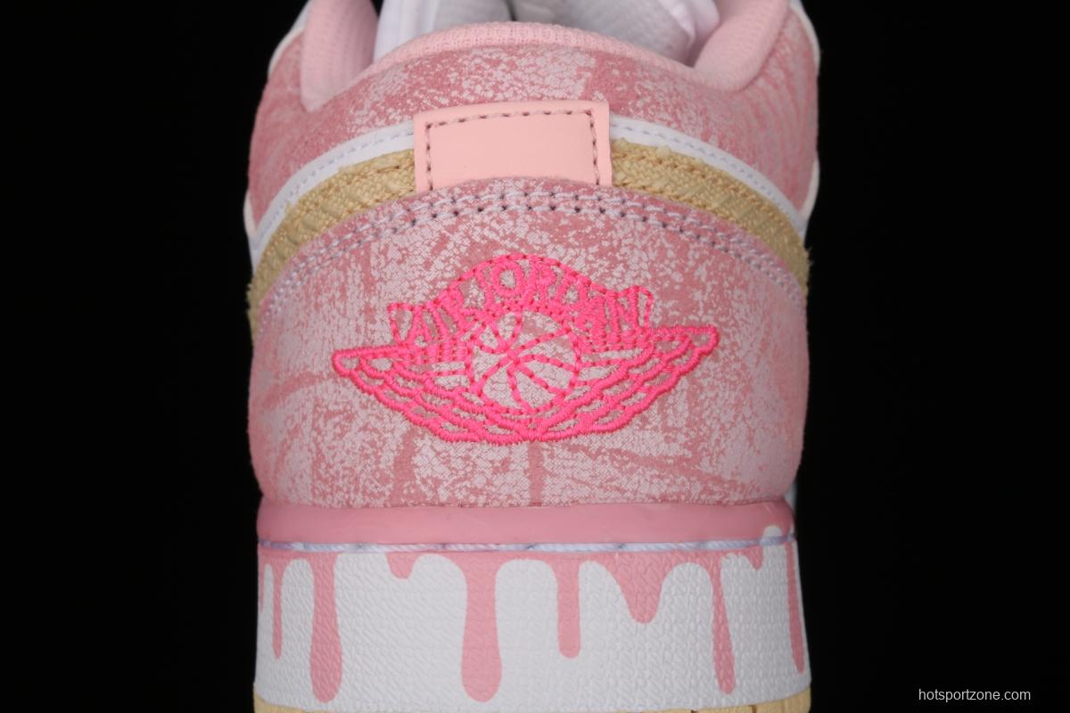 Air Jordan 1 Low GS low-top ice cream low-top basketball shoes CW7104-601