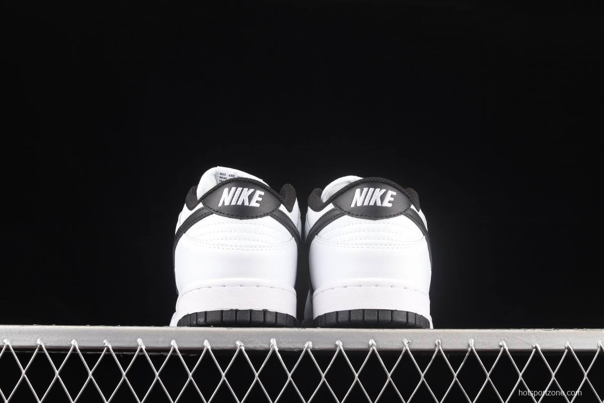 NIKE SB DUNK Low white and black color dunk series low-side leisure sports skateboard shoes DD1503-113