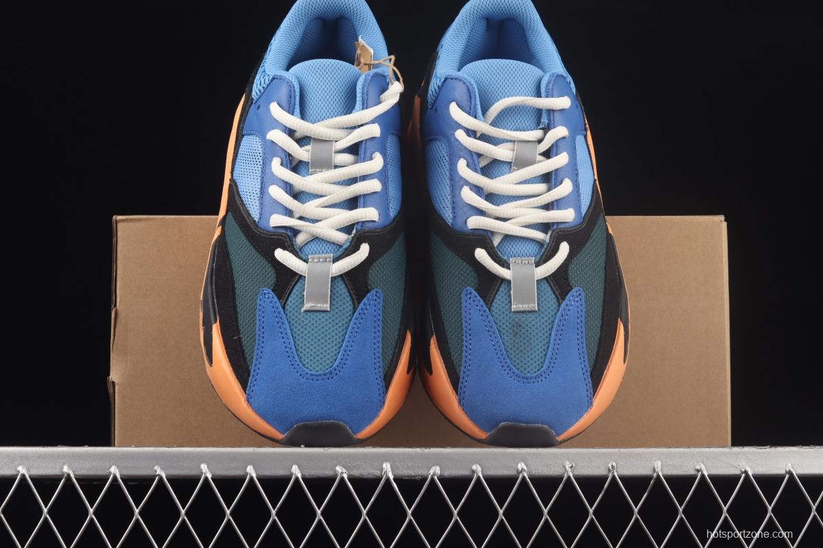 Adidas Yeezy Boost 700GZ0541 Kanye coconut 7003M reflective blue orange running shoes