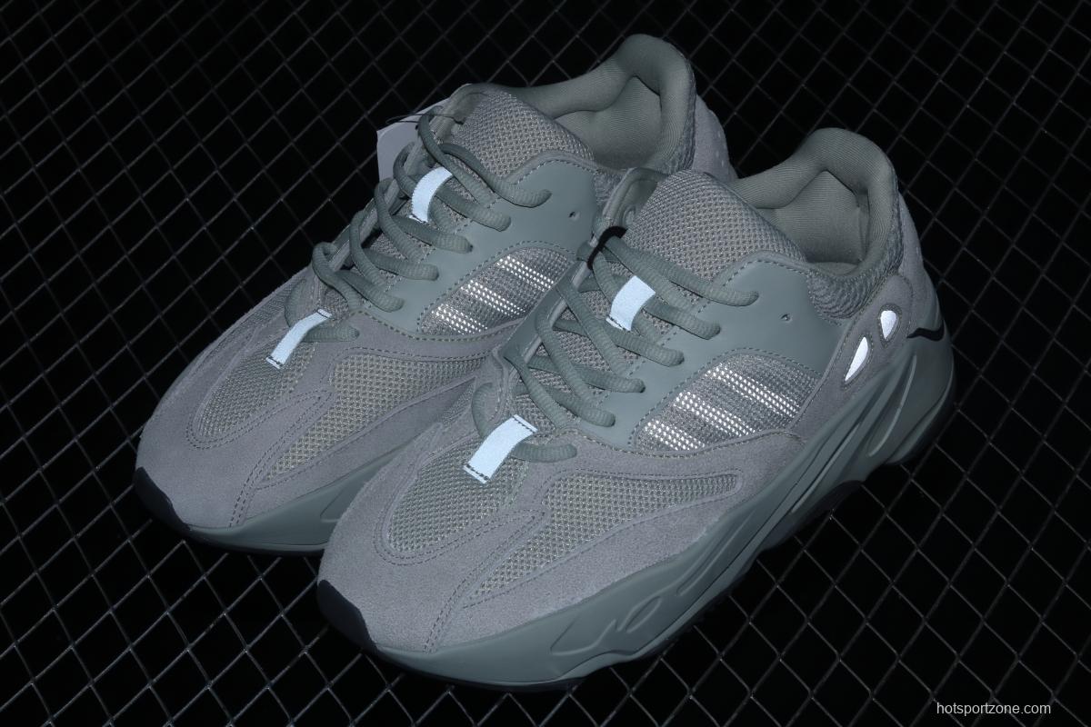 Adidas Yeezy Boost 700 Salt EG7487 Kanye Coconut 700Sea Salt spray running shoes 3M reflective BASF popcorn