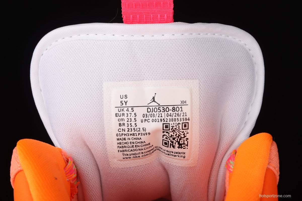 Air Jordan 1 Low apricot orange low side culture leisure sports shoes DJ0530-801
