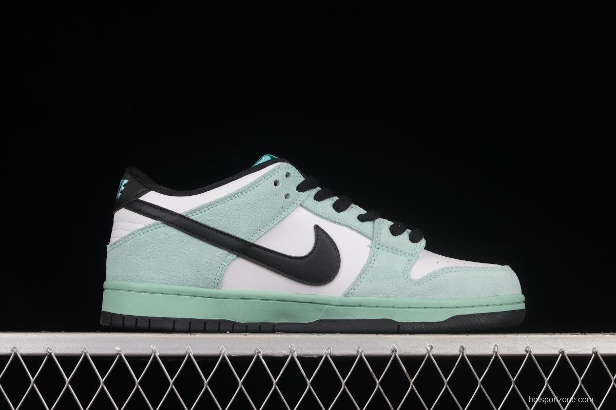 NIKE DUNK SB Low IW Ice Blue Dunk Series Low Top Casual Sports Skateboard Shoes 819674-301