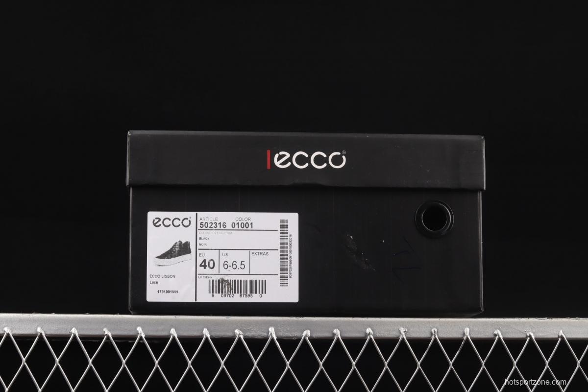 ECCO 2022 new Rooku No. 7 series Huang Jingyu same men's casual board shoes 50231601001