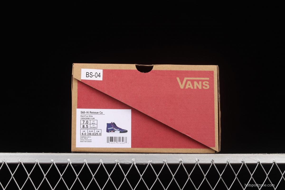 Vans Vault Sk8-Hi Reissue Ca deconstructionism high-top canvas vulcanized shoes VN0A3WM1YUW