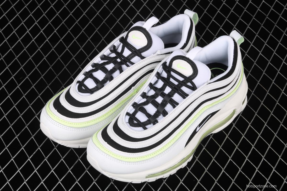 NIKE Air Max 97 XL 3M reflective white and green air cushion running shoes 921733-105