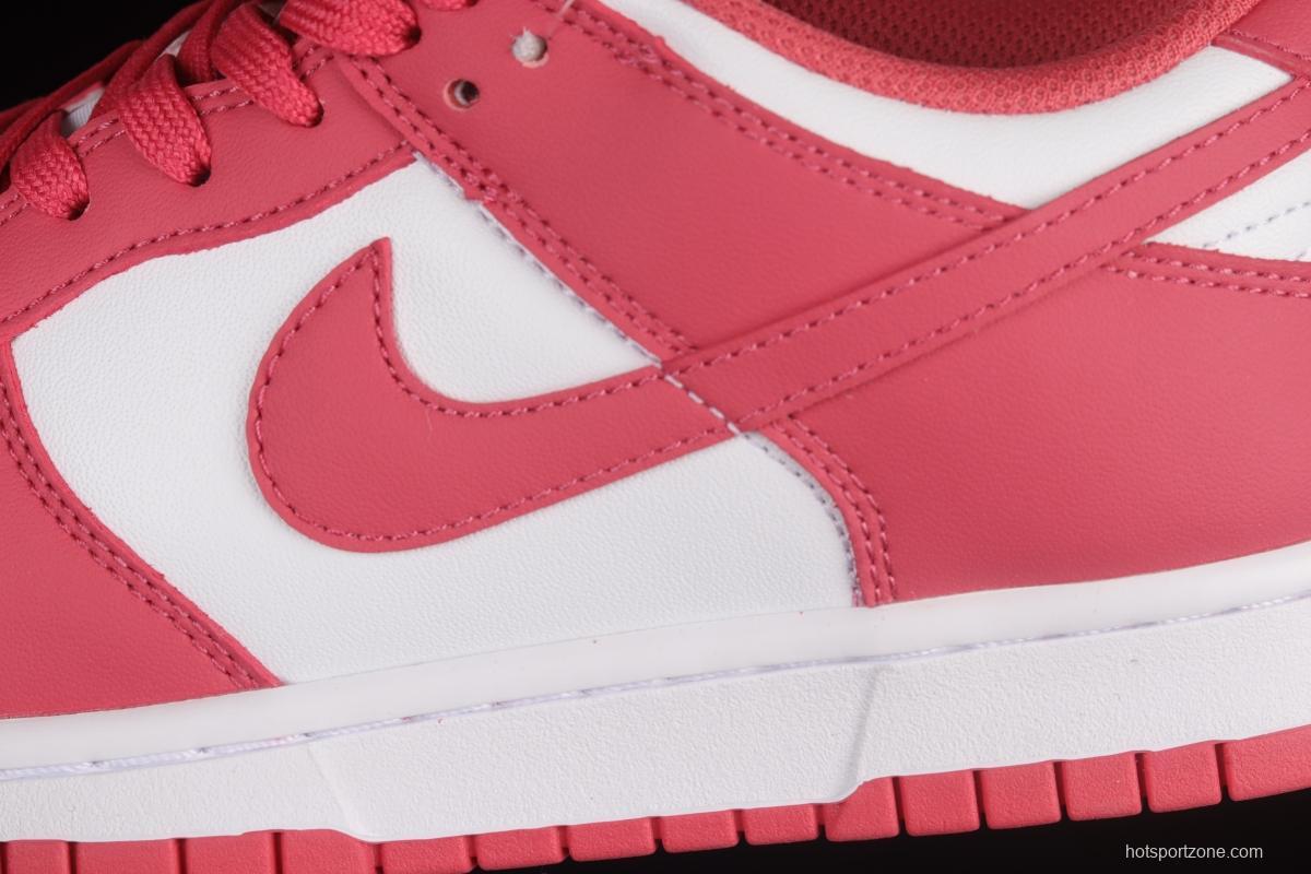 NIKE DUNK Low Raspberry Red Raspberry Red SB Buckle Broken Backboard Fashion Casual Sneakers DD1503-111