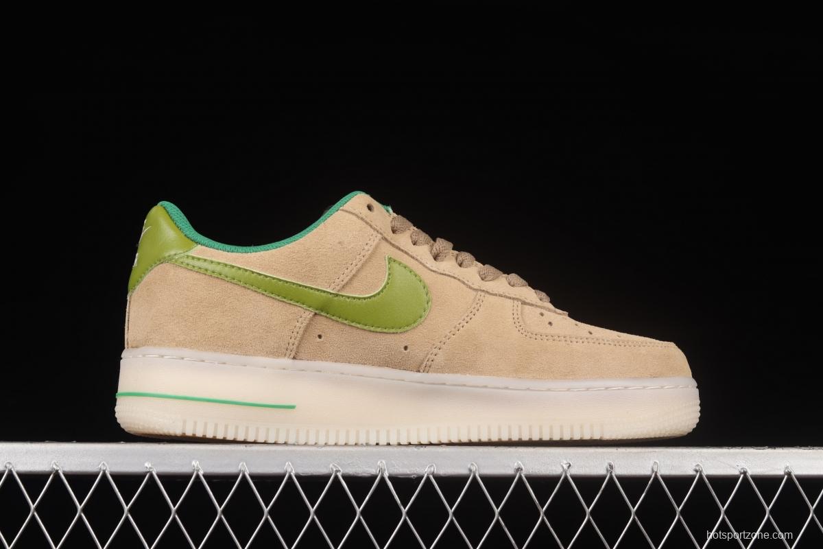 NIKE Air Force 11407 Low Cactus Desert Cactus Dark low-top Leisure Board shoes CV1755-100