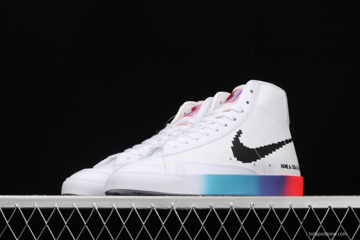 NIKE Blazer Mid '1977 Vintage Have A Good Game Trail Blazers high-end video games skin casual board shoes DC3280-101,