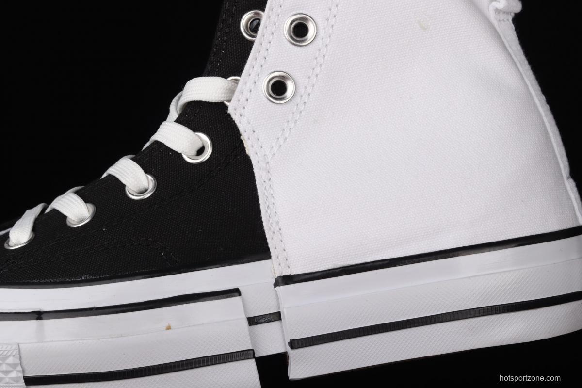 Converse x Feng Chen Wang 2in1 Chuck 70 deconstruct and reshape the joint style high top casual board shoes 169839C