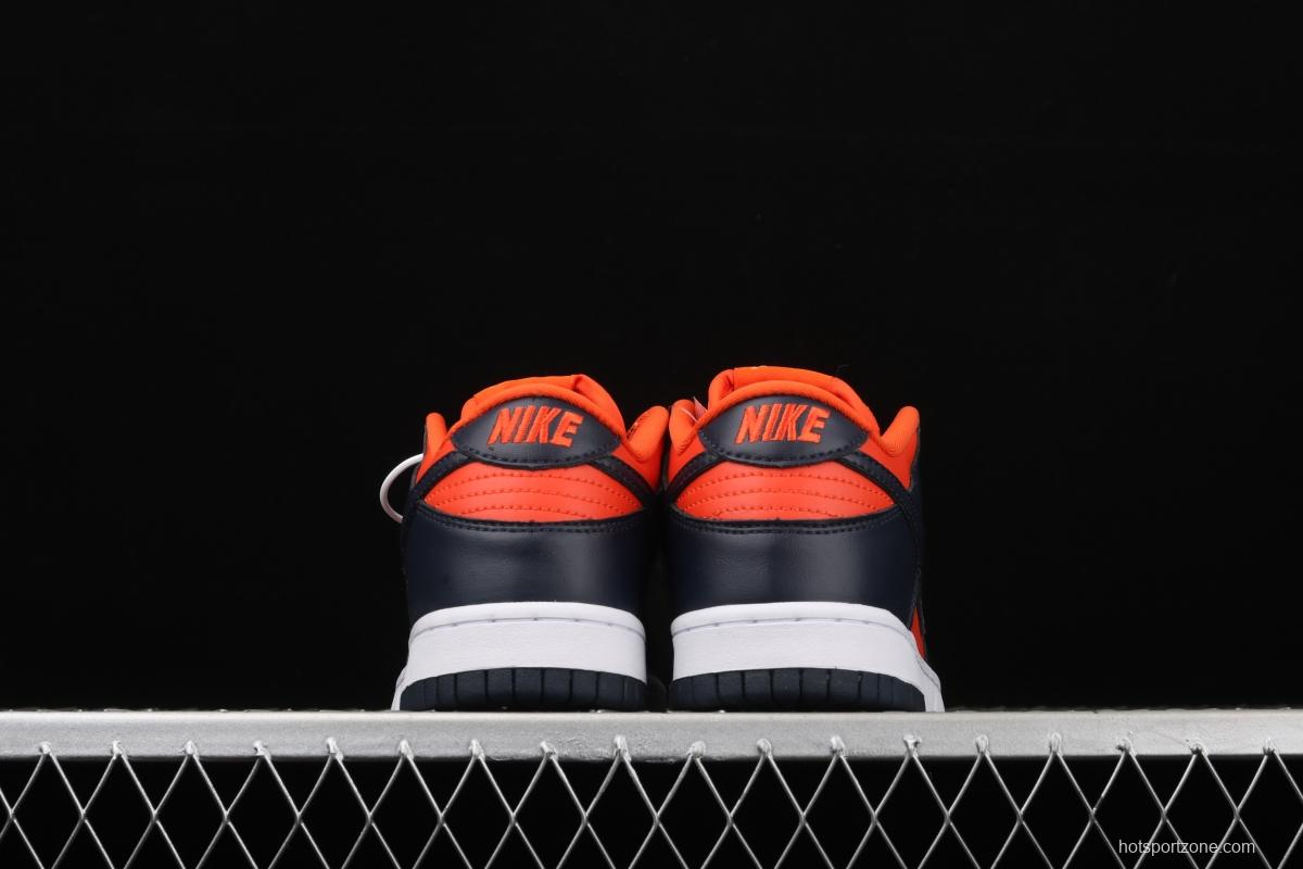 NIKE SB DUNK Low SP Fanta color matching head layer low side leisure sports board shoes CU1727-800