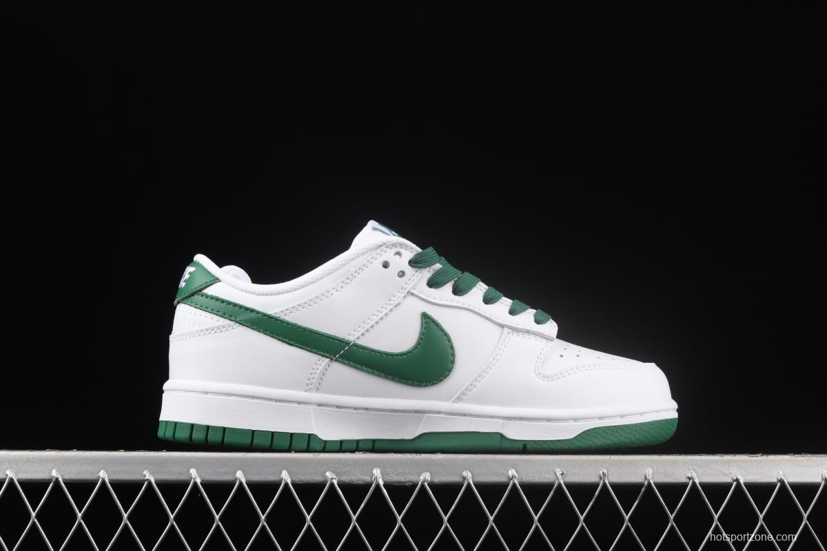 NIKE SB DUNK Low White and Green Celtic SB Slam Dunk Series low-side leisure sports skateboard shoes DD1503-112