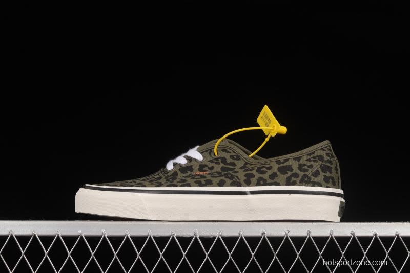 Vans Style 36 Anaheim green leopard low-top sneakers VN0A54F29GT