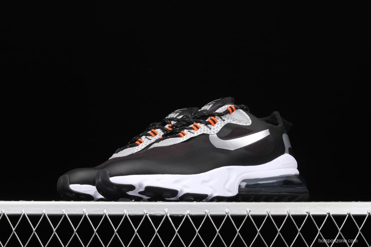 NIKE Air Max 270React new high-frequency mesh hollowing out function half-palm air cushion running shoes CT1834-001