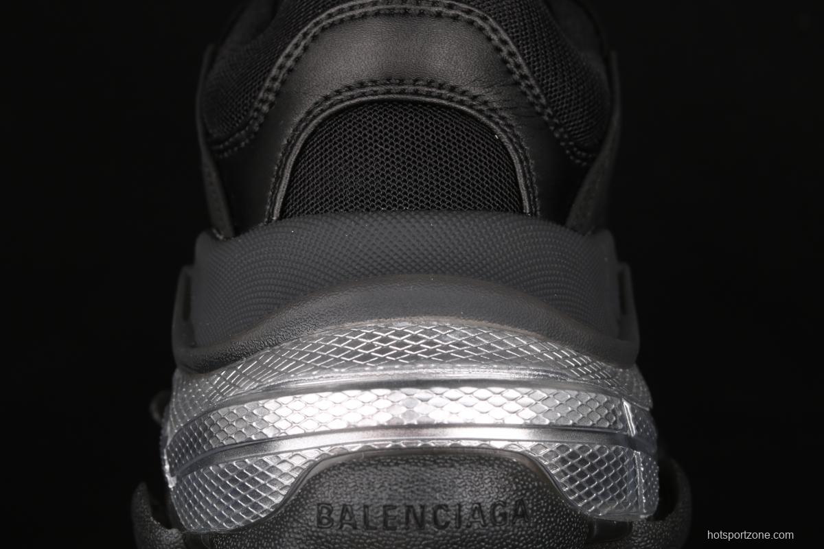 Balenciaga Triple S 3.0 full-combination nitrogen crystal outsole W2FB21001 for retro casual running shoes