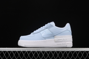 NIKE Air Force 1 ShAdidasow light weight heightened low-top board shoes CV3020-400