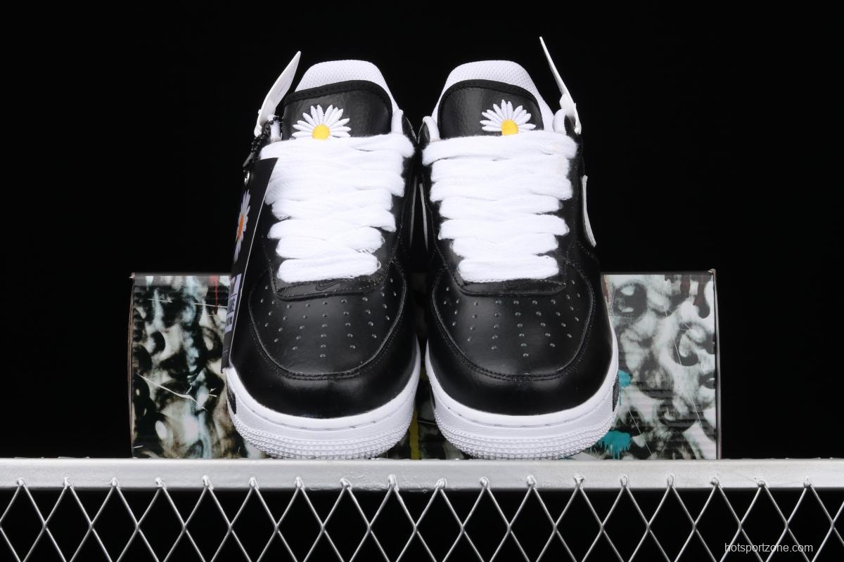 Peaceminusone x Nike Air Force 1y07 / joint style graffiti casual board shoes AQ3692-001