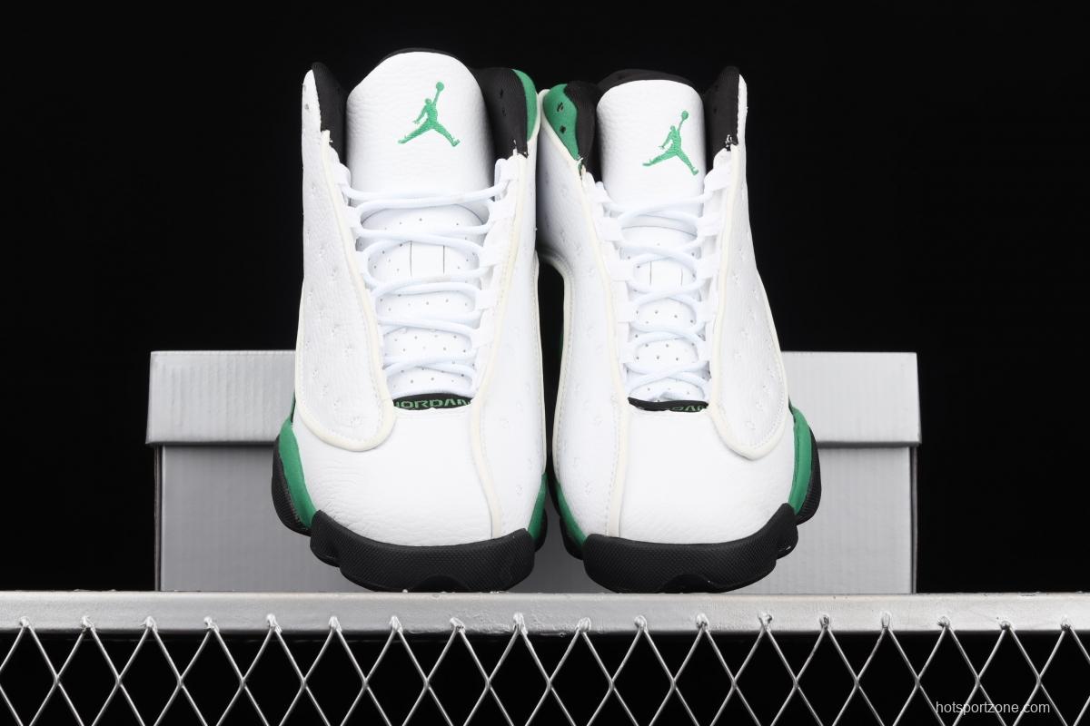 Air Jordan 13 Retro 3 White and green 414571-113