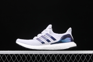 Adidas Ultra Boost 4.0FW5693 fourth generation knitted striped white laser UB
