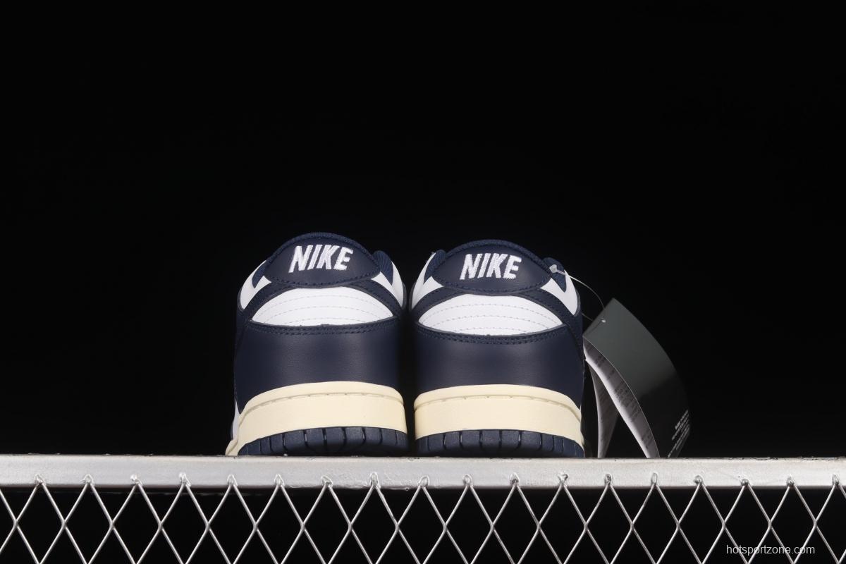 NIKE SB DUNK Low Navy Blue navy blue color SB buckle rebound fashion casual board shoes DD1503-115