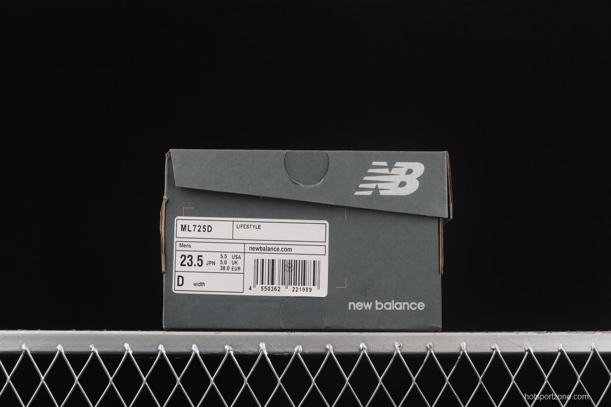 New Balance ML725 series retro single breathable retro daddy sports leisure running shoes ML725D