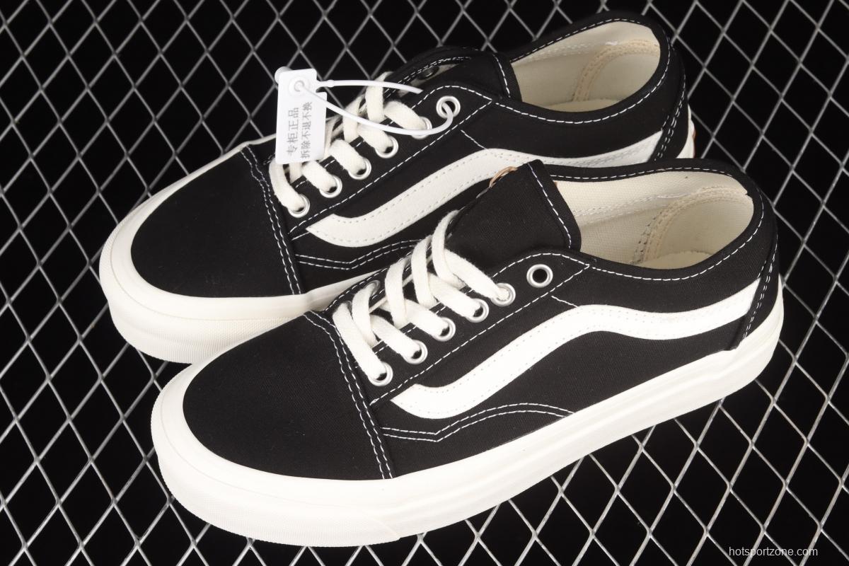 Vans Old Skool Tapered black and white classic low-top casual shoes VN0A54F49FN