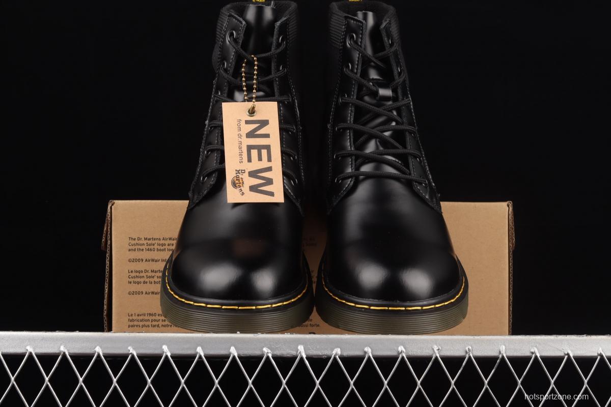 Dr.martens Martin boots 1466 series bright leather splicing six-hole Gaobang BLAKE