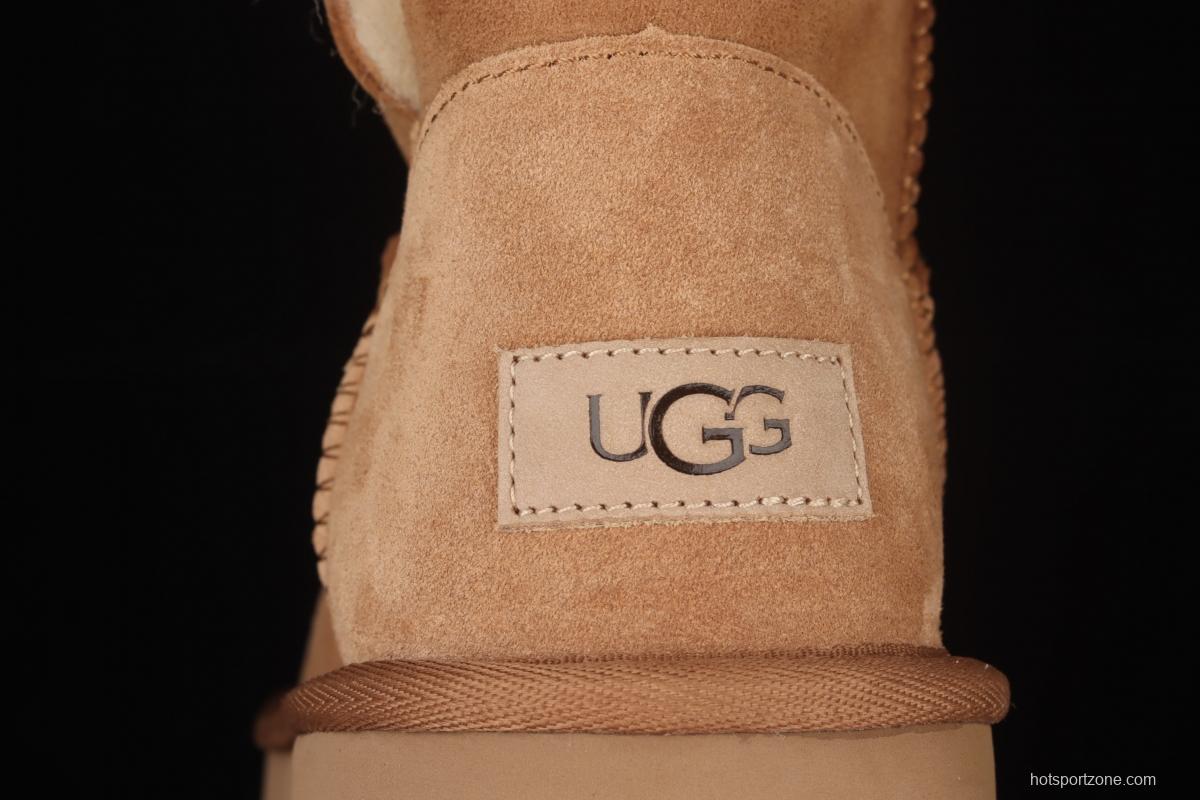 UGG classic button series sheepskin integrated snow boots 1016226