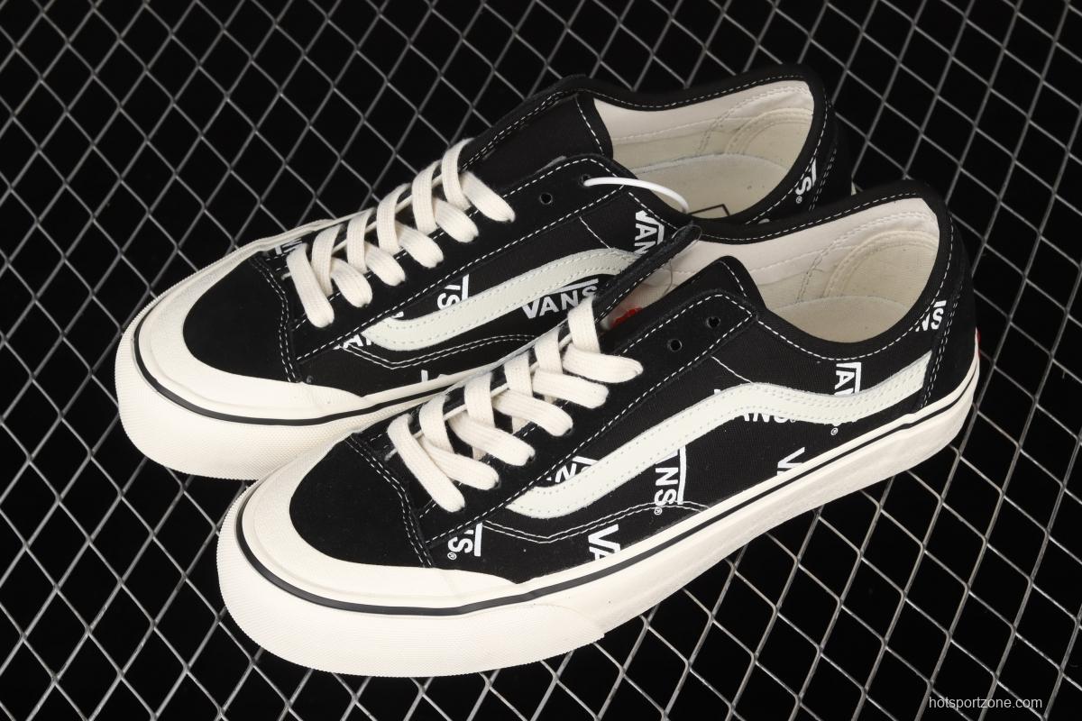 Vans Style 36 Cecon SF half moon Baotou Logo printed PEACEMINUSONE small head killer whale low side vulcanized casual shoes VN0A3ZCJXZV