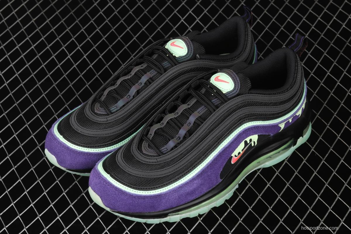 NIKE Air Max 97 Halloween theme bullet air cushion running shoes DC1500-001