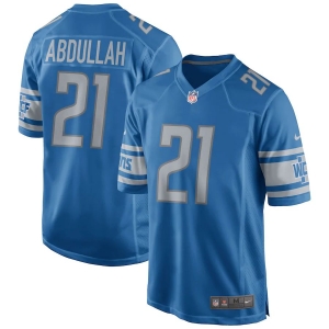 Men's Ameer Abdullah Blue Player Limited Team Jersey