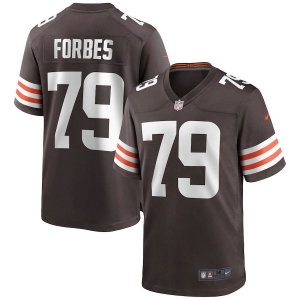 Men's Drew Forbes Brown Player Limited Team Jersey