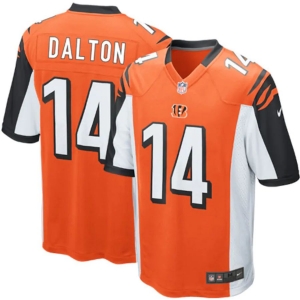 Youth Andy Dalton Orange Alternate Player Limited Team Jersey