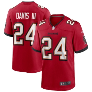 Men's Carlton Davis III Red Player Limited Team Jersey