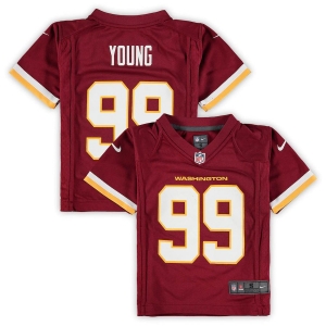 Toddler Chase Young Burgundy Player Limited Team Jersey