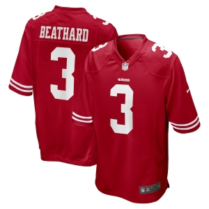 Men's C.J. Beathard Scarlet Player Limited Team Jersey