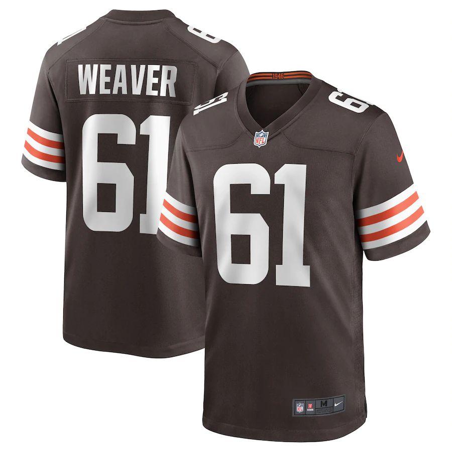 Men's Curtis Weaver Brown Player Limited Team Jersey