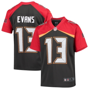 Youth Mike Evans Pewter Inverted Player Limited Team Jersey