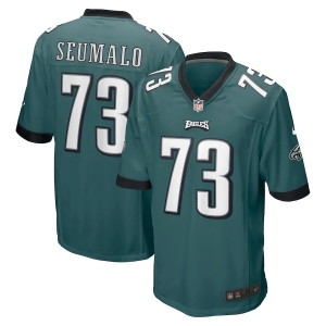Men's Isaac Seumalo Midnight Green Player Limited Team Jersey