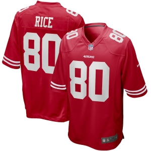 Men's Jerry Rice Scarlet Retired Player Limited Team Jersey