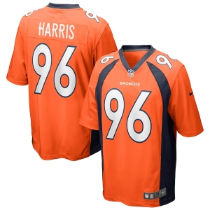 Men's Shelby Harris Orange Player Limited Team Jersey