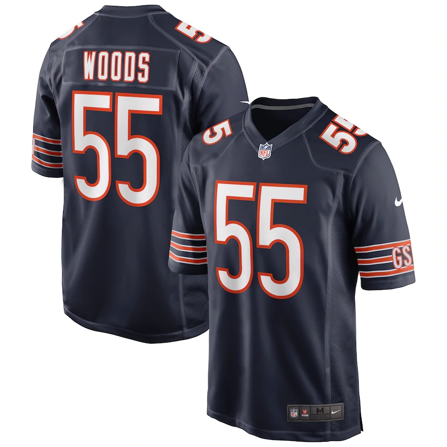 Men's Josh Woods Navy Player Limited Team Jersey