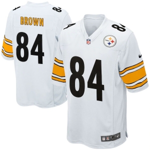 Youth Antonio Brown White Player Limited Team Jersey