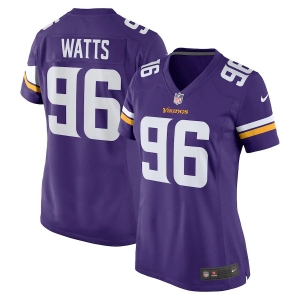 Women's Armon Watts Purple Player Limited Team Jersey