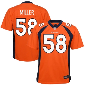 Youth Von Miller Orange Player Limited Team Jersey