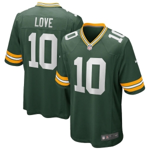Youth Jordan Love Green 2020 Draft First Round Pick Player Limited Team Jersey