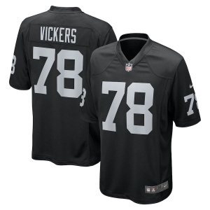 Men's Kendal Vickers Black Player Limited Team Jersey